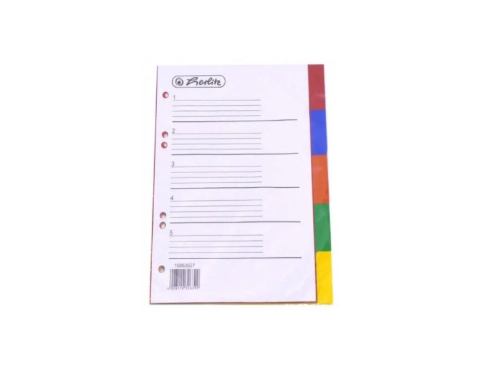 Rozdružovač A5 barevný