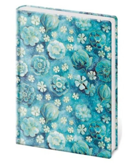 Zápisník Vario A4 linkovaný - FLOWER