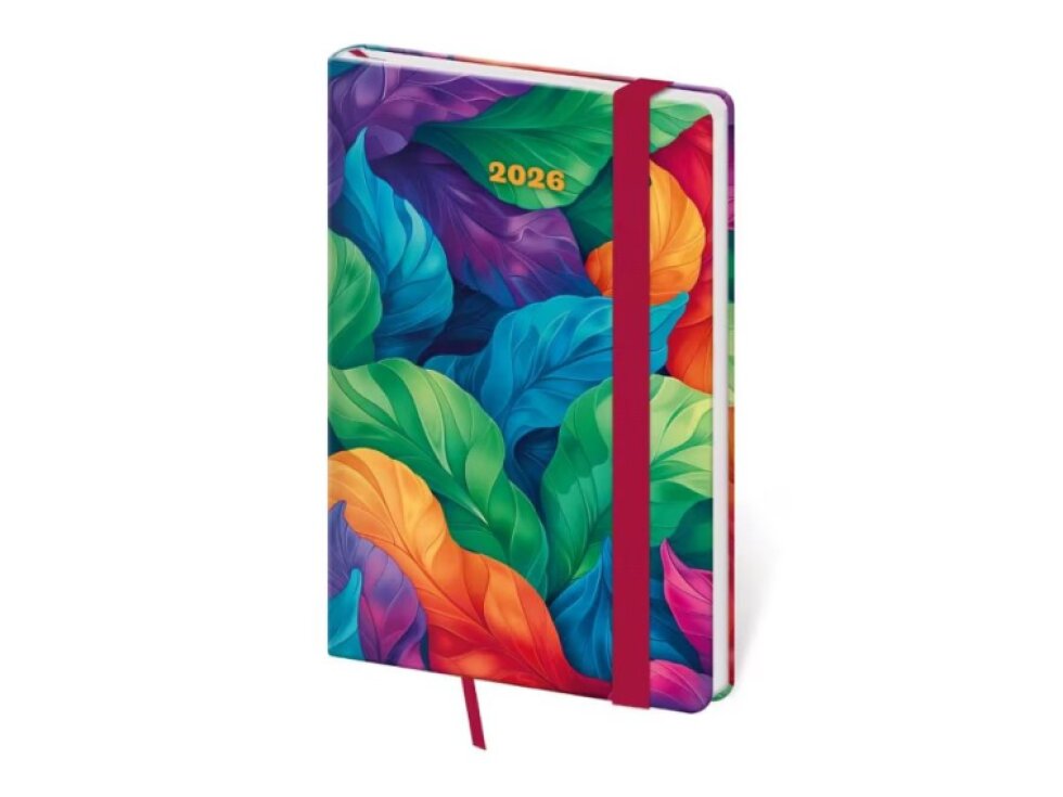 Kapesní diář Vario Tropical s gumičkou