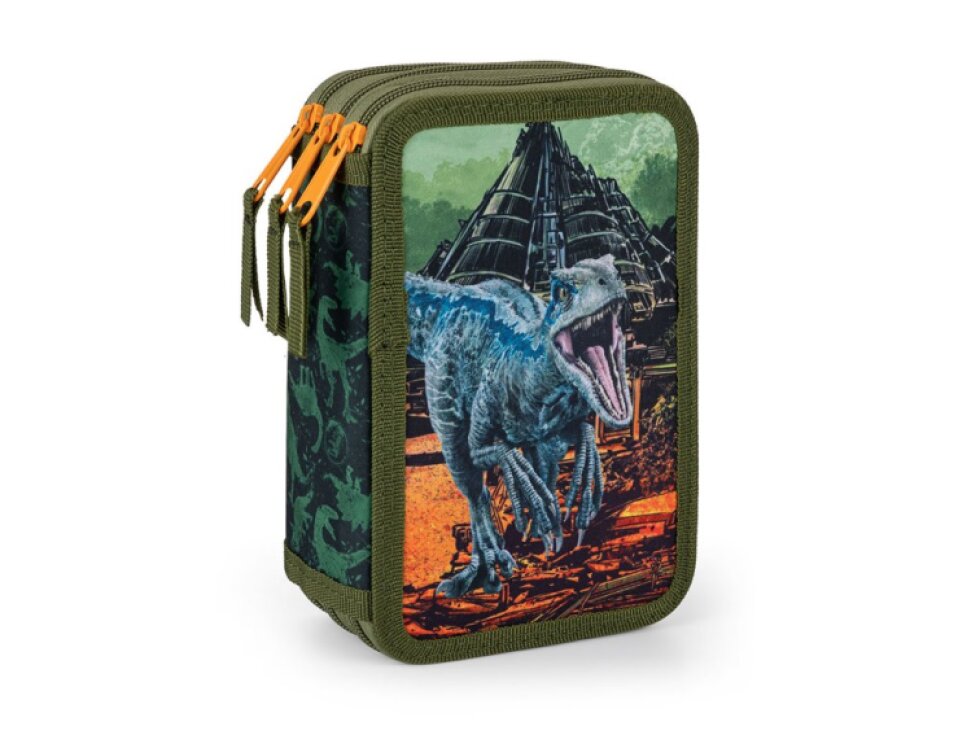 Třípatrový školní penál - Jurassic World