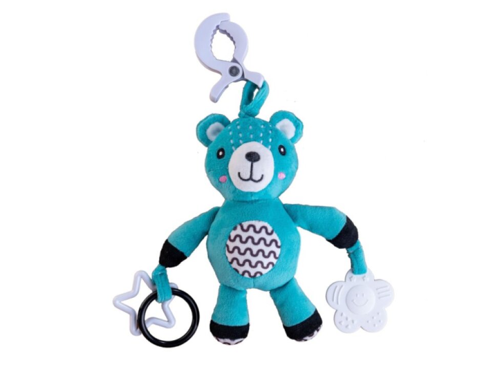 Medvídek babyted chrastítko plyš 30cm závěs na postýlku/kočárek 0m+