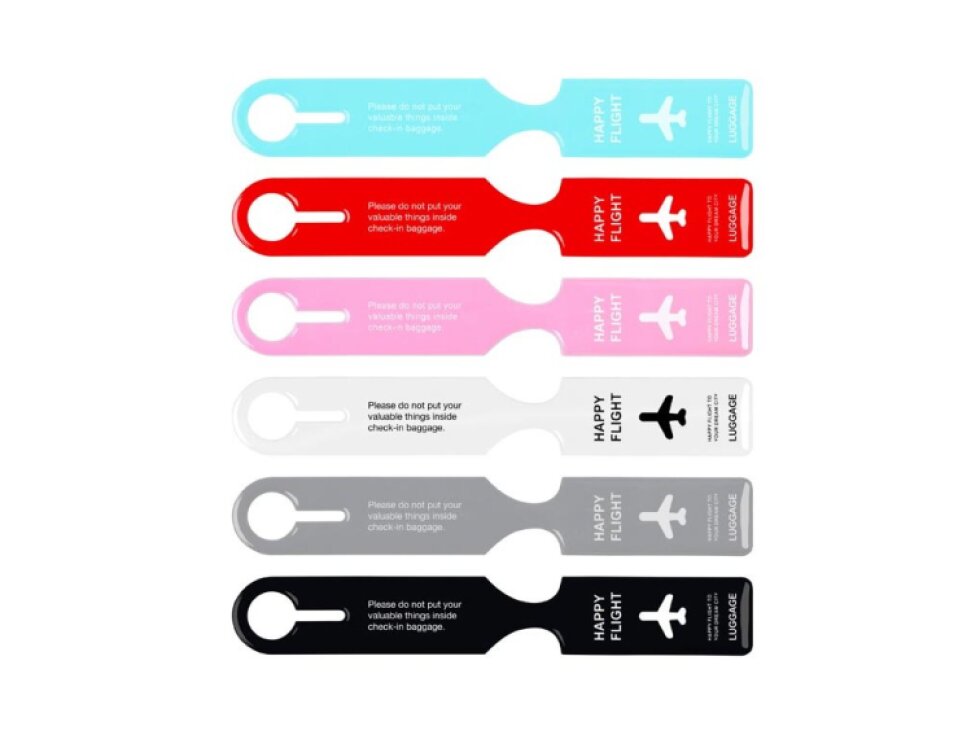 Jmenovka na kufr - Happy Flight