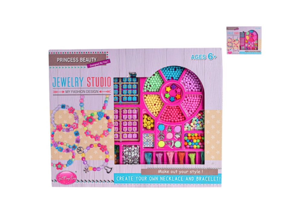 Sada na výrobu náramků v krabičce