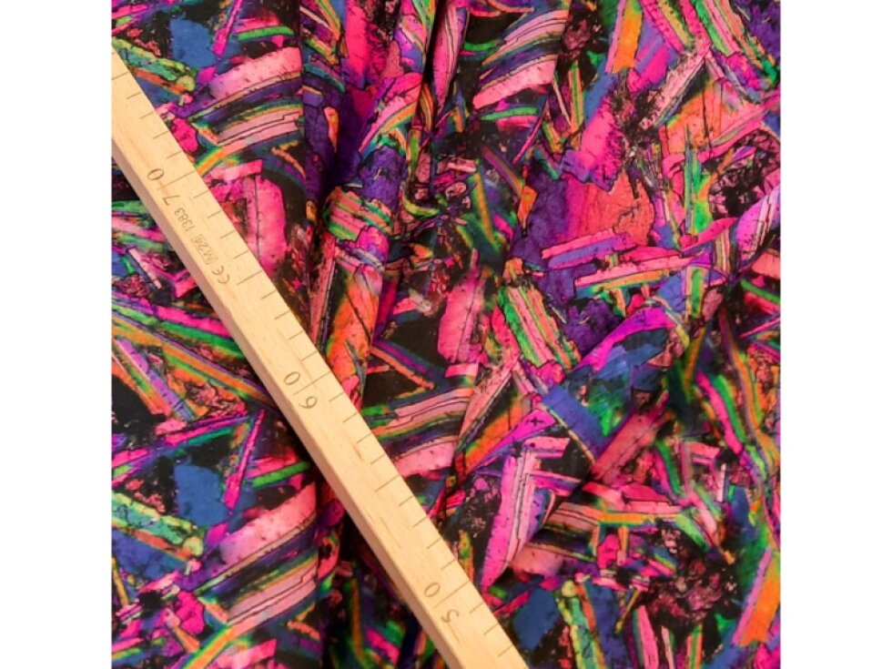 Teplákovina - Růžová abstrakce š.145