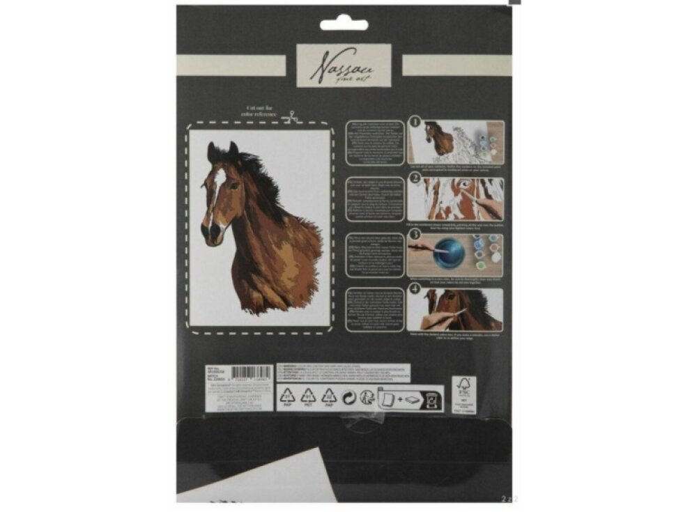 Malování podle čísel - Kůň