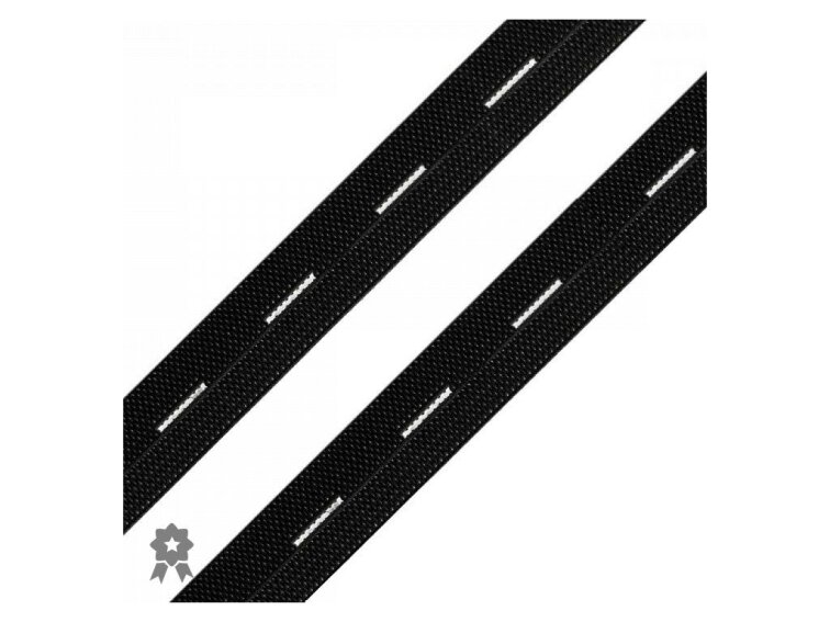 Pruženka dírková, regulační 15mm - černá