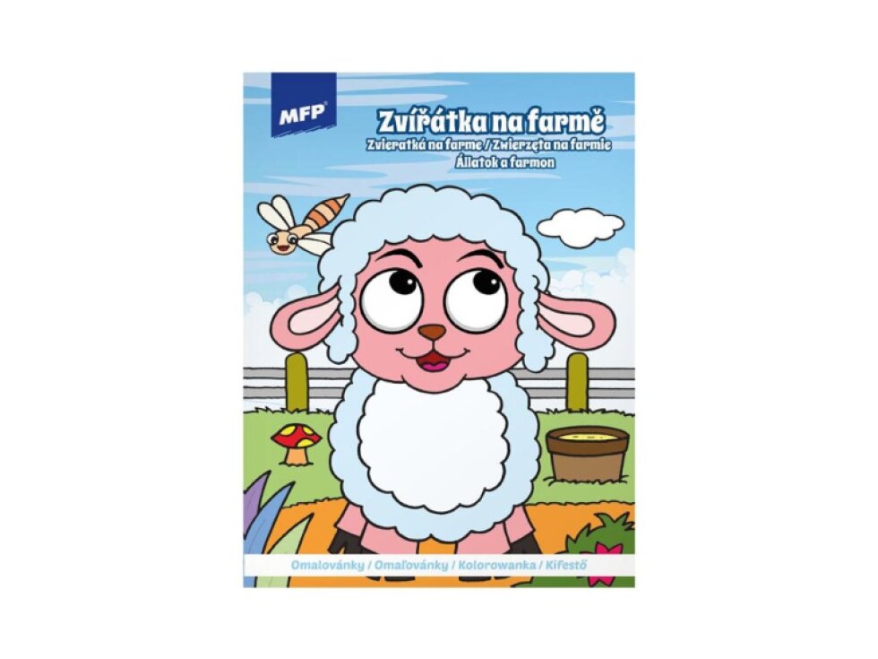 Omalovánky MFP A4 Zvířátka na farmě 210x276mm/16