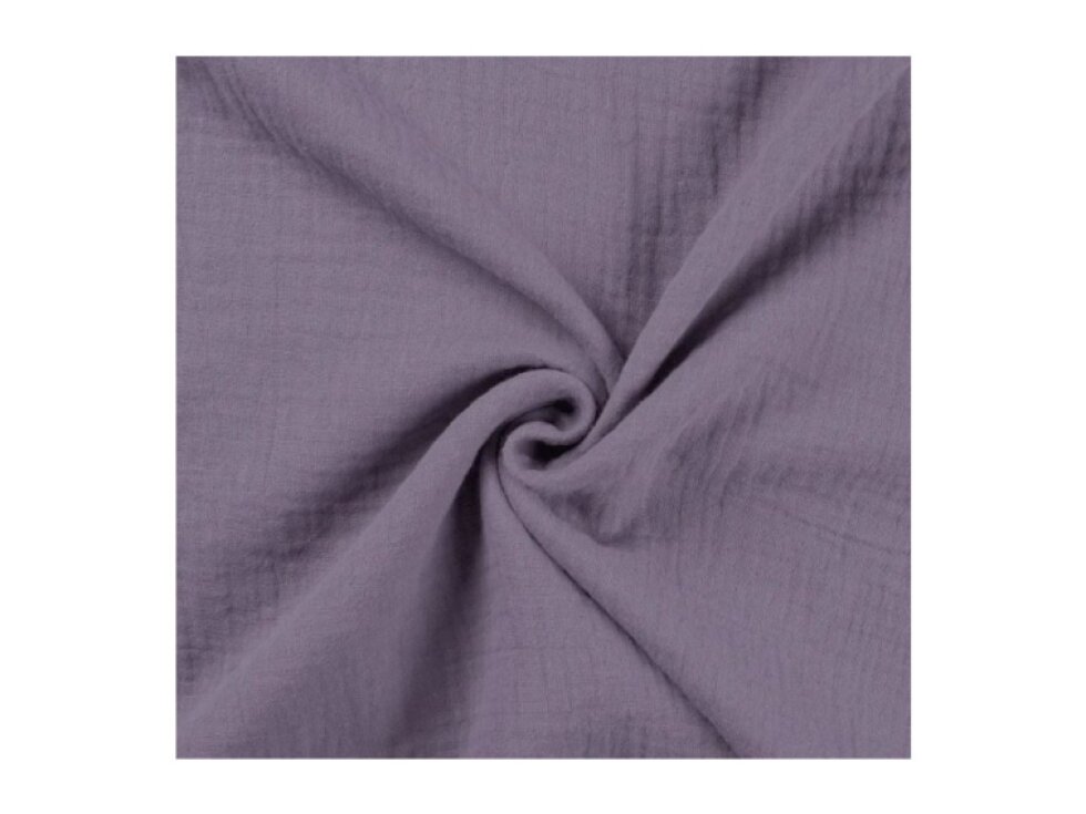 Dvojitá gázovina | mušelín - Starofialová