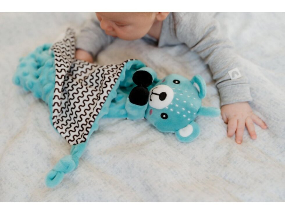 Medvídek usínáček babyted kousátko, chrastítko plyš 0m+