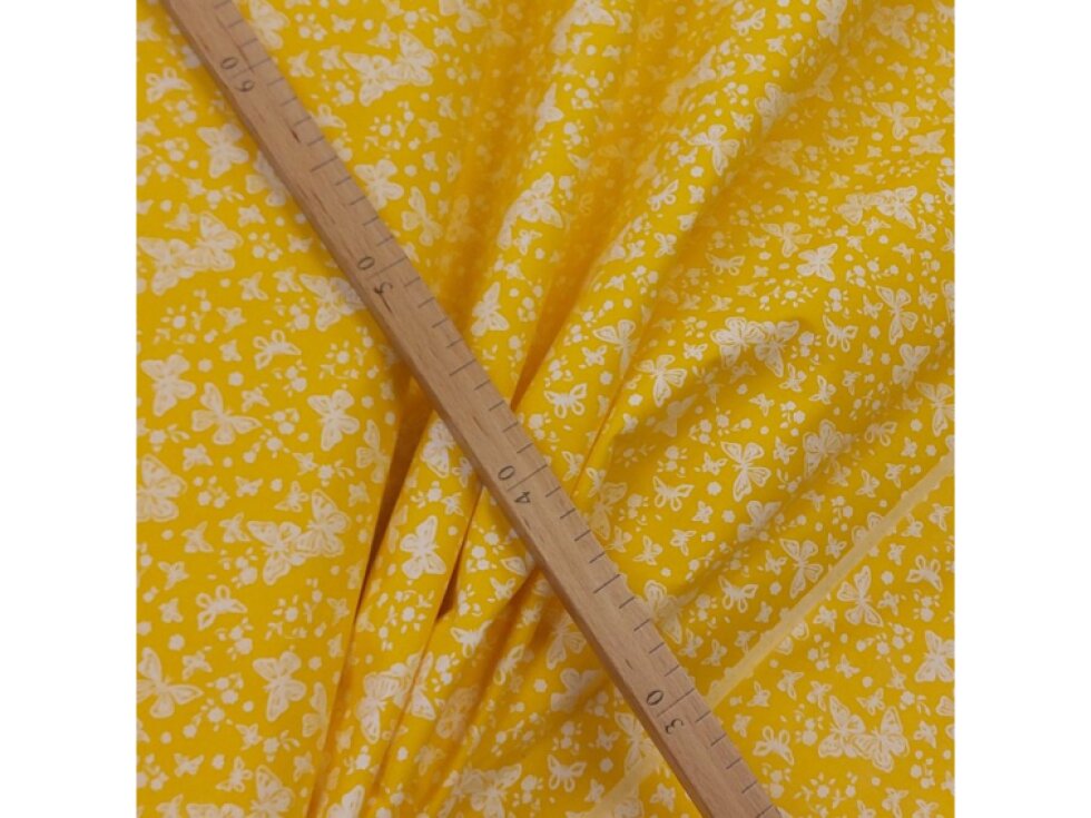 Plátno - Motýlci na žluté