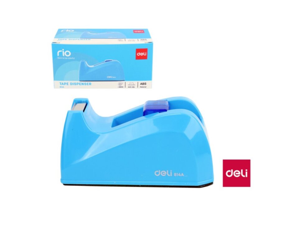 Odvíječ lepící pásky stolní DELI do 18mm