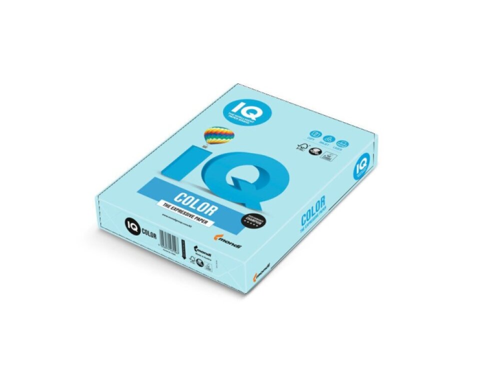 IQ Color kopírovací papír A4 - 160g/m2 - modrá