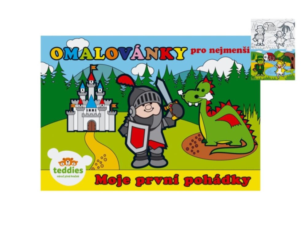 Omalovánky - Moje první pohádky