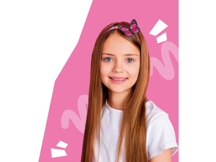 Kreativní sada Vytvoř si čelenku mix druhů