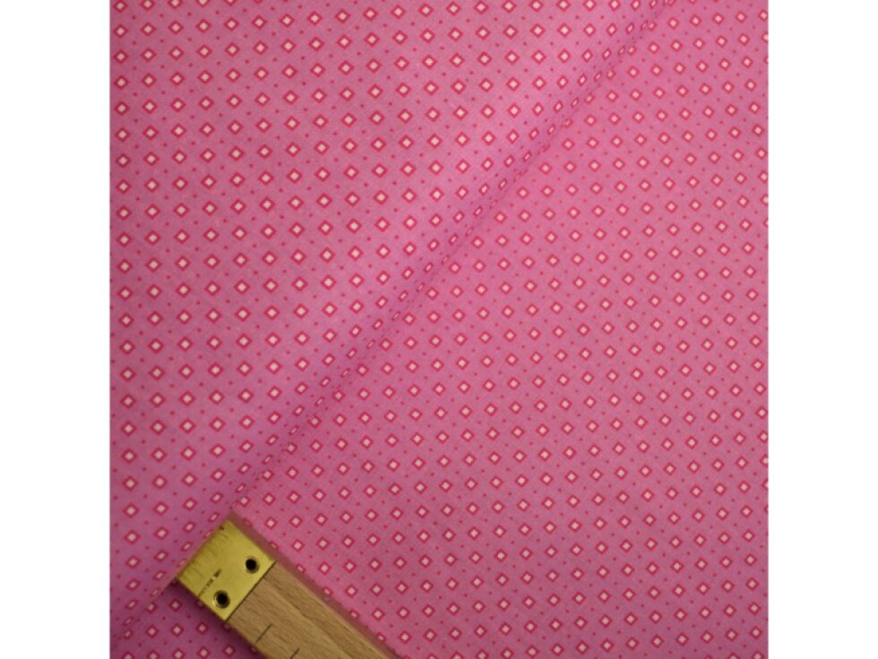 Plátno - Drobný fuchsiový čtvereček