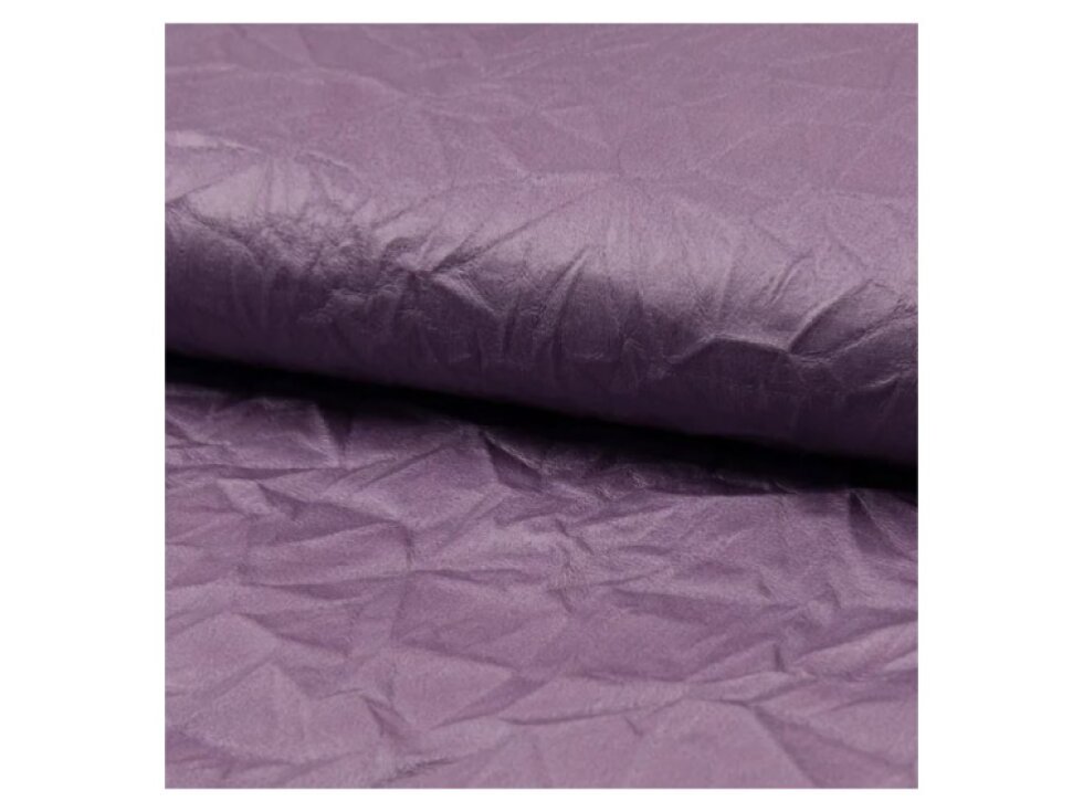 Imitace koženky mačkané - Mauve