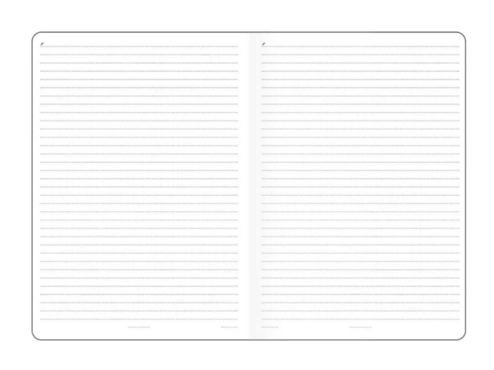 Zápisník Vario A4 linkovaný - FLOWER