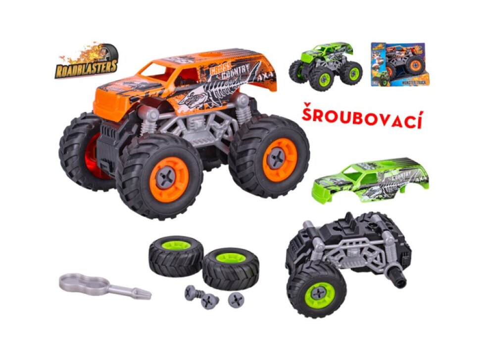 Roadblaster monster truck - 12 cm - šroubovací