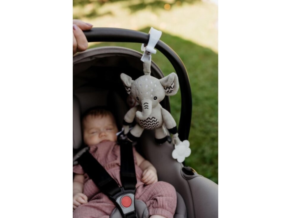 Slon babyted chrastítko plyš 30cm závěs na postýlku/kočárek 0m+