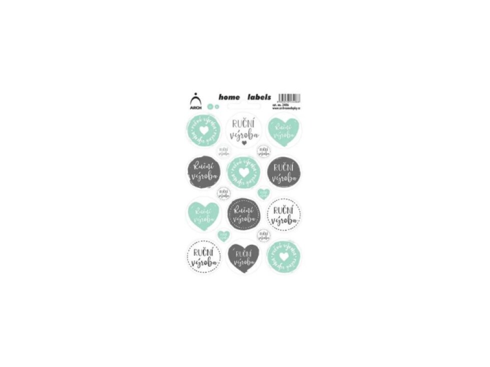 Domácí etikety "home labels" - Ruční výroba