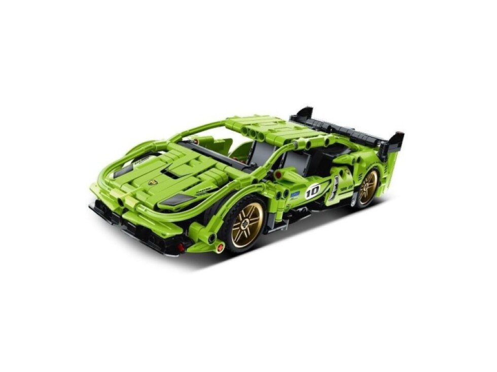 Stavebnice iM.MASTER auto sportovní plast 457 dílků na zpětné natažení