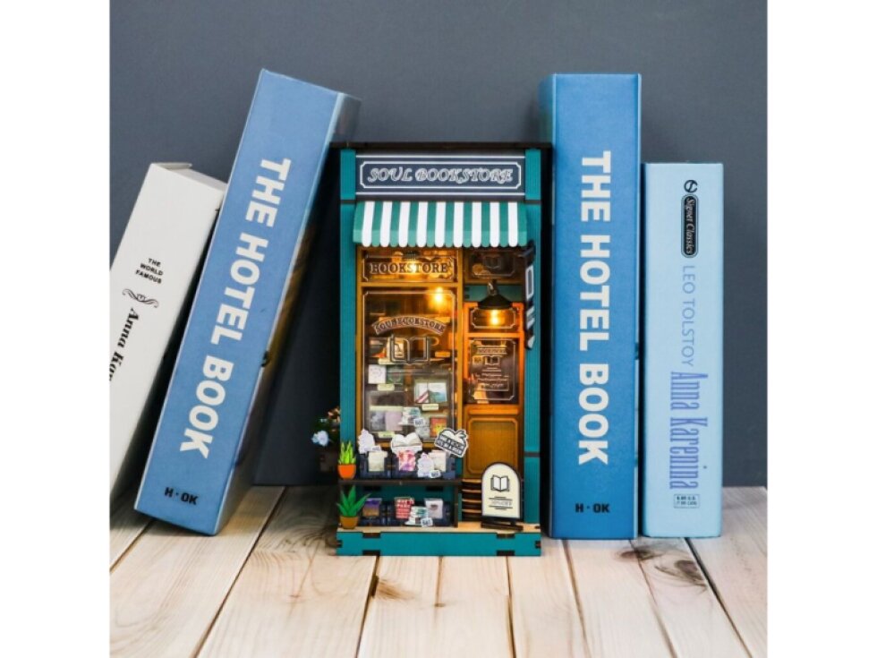 2Kids Toys 3D skládačka Zarážka na knihy Knihkupectví duše