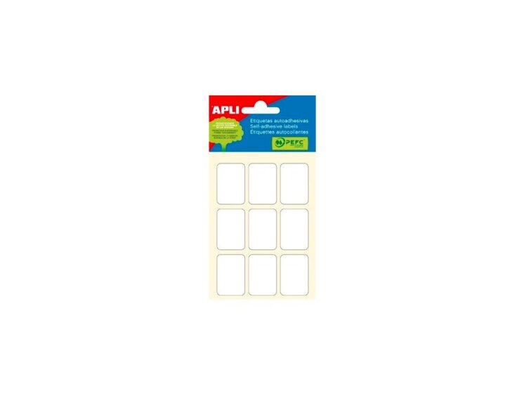 APLI - Samolepící štítky 22x32mm