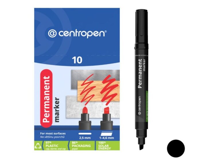 Centropen - Permanet marker 8576 - zkosený