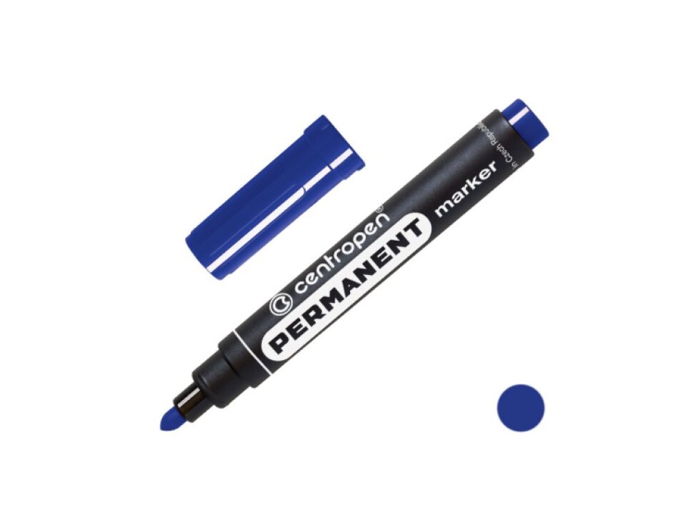 Centropen 8566, kulatá - Modrá