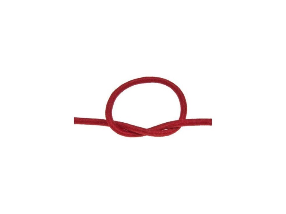 Klobouková guma 2mm - Červená