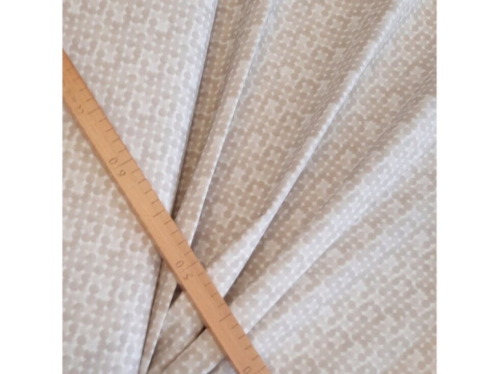 Plátno - Puntík v béžové