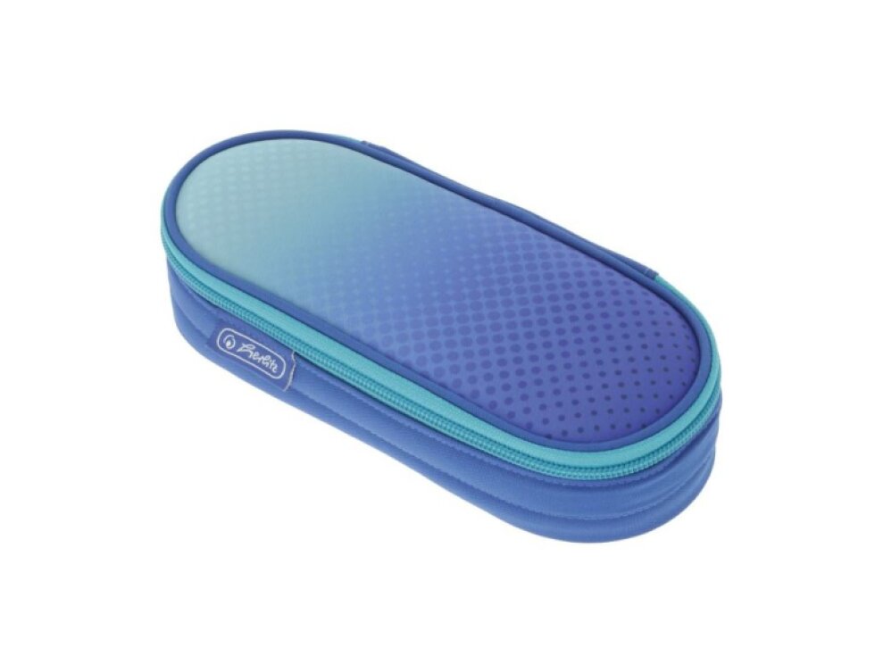 Herlitz - Pouzdro etue modro tyrkysové
