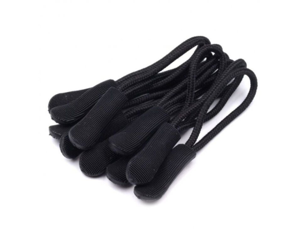 Poutko, taháček na jezdec, zip - Černá