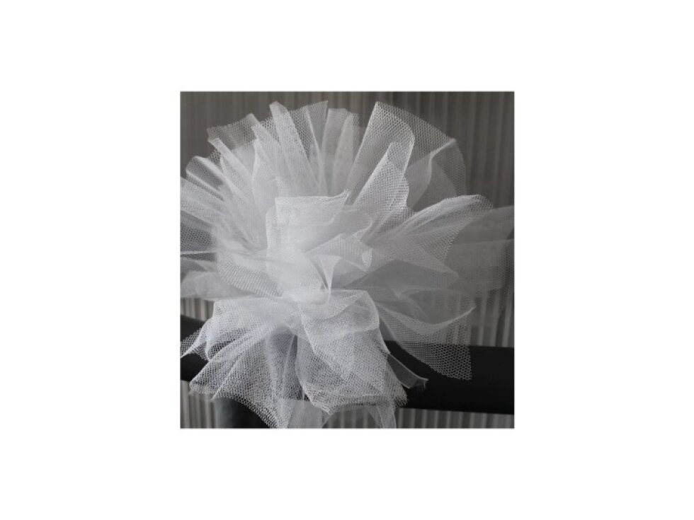 Tyl, středně tuhý - Černý