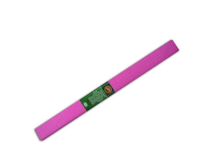 Koh-i-noor - Krepový papír - Růžová tmavá