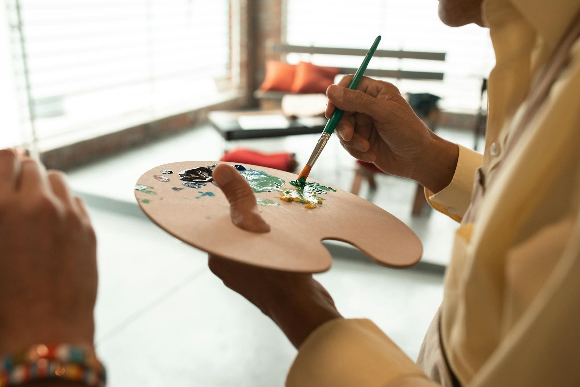 Barvy akrylové 75ml - Růžová světle