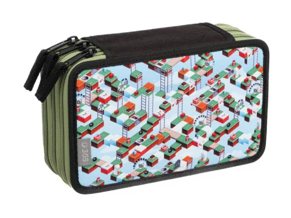 Třípatrový školní penál - Games