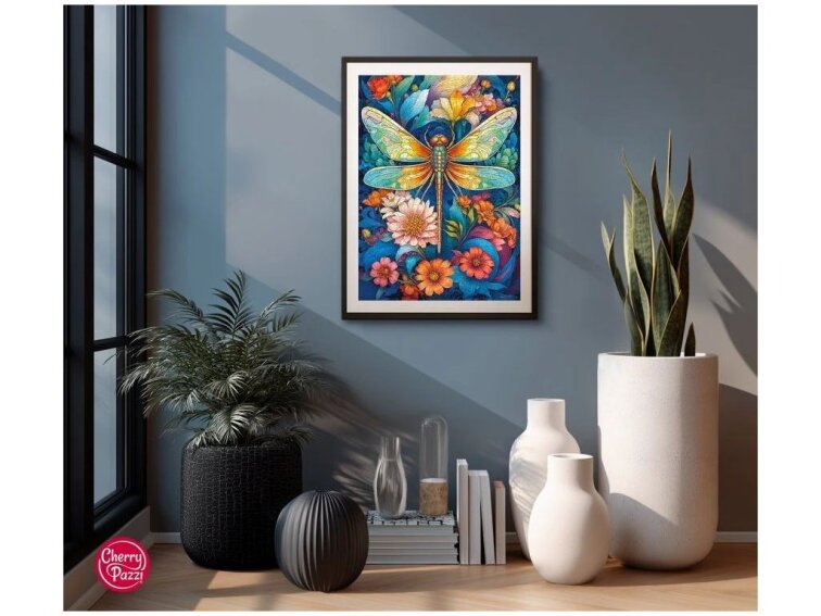 Puzzle Cherry Pazzi 1000d. - Rainbow wings