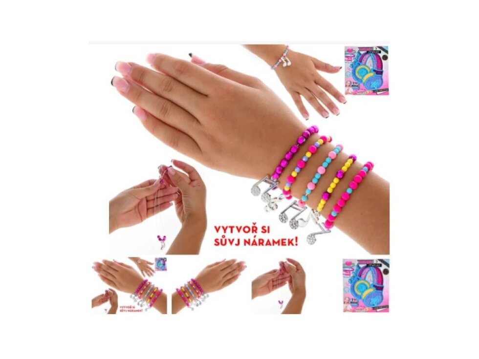 Sada na výrobu náramků - v krabičce