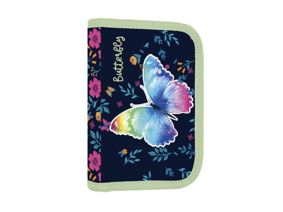 Jednopatrový školní penál - Motýl 2