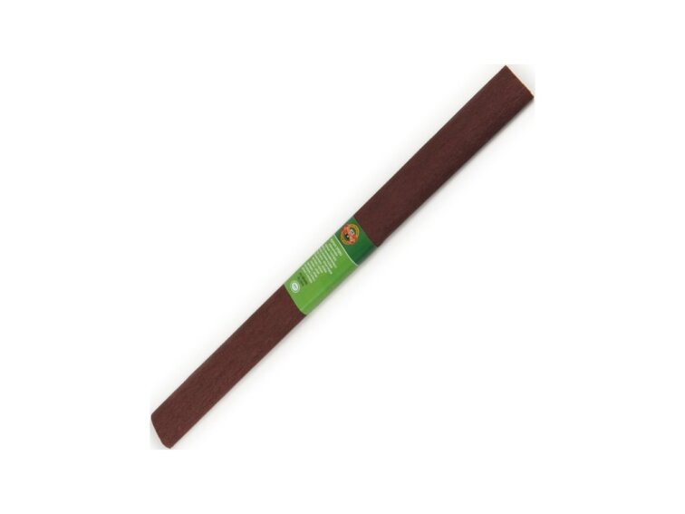 Krepový papír - Hnědá