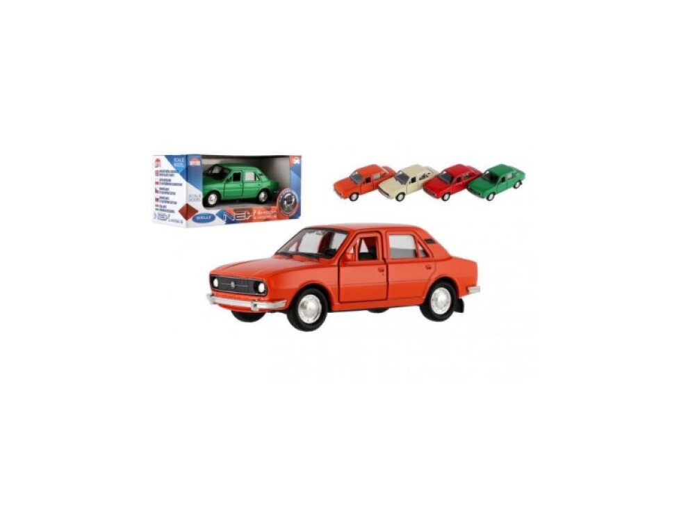 Auto Welly Škoda 105L kov/plast 11cm