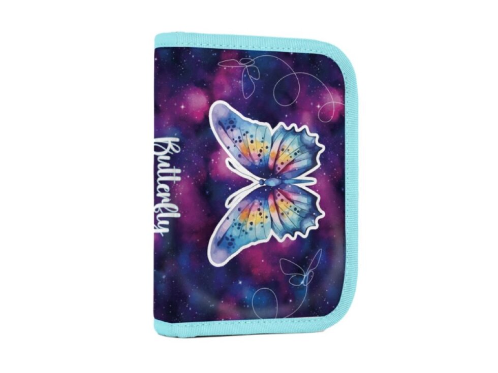 Jednopatrový školní penál - Motýl