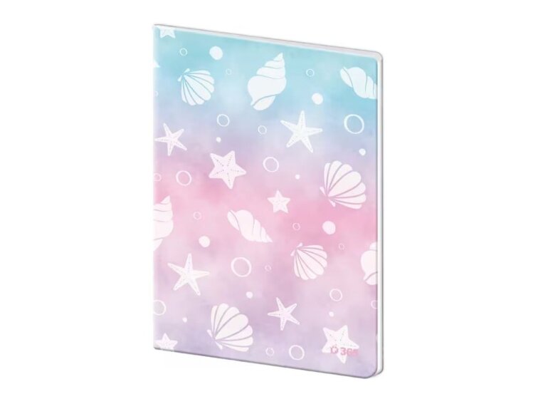 Sešit 544 plastové desky – Shells