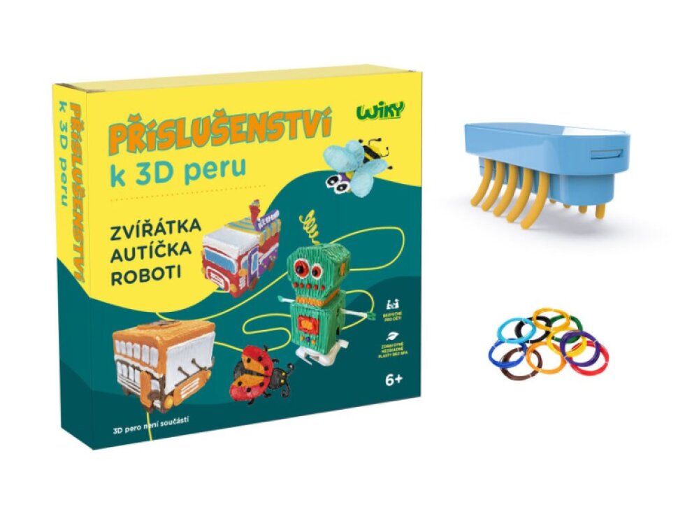 Běžící zvířátka pro 3D pero WIKY