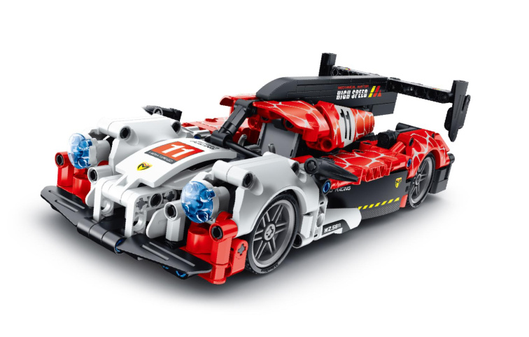Stavebnice IamMaster - Závodní auto, 472 dílků