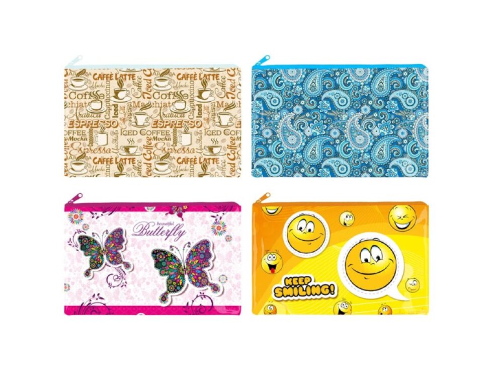 Složka PP se zipem A5 potisk mix