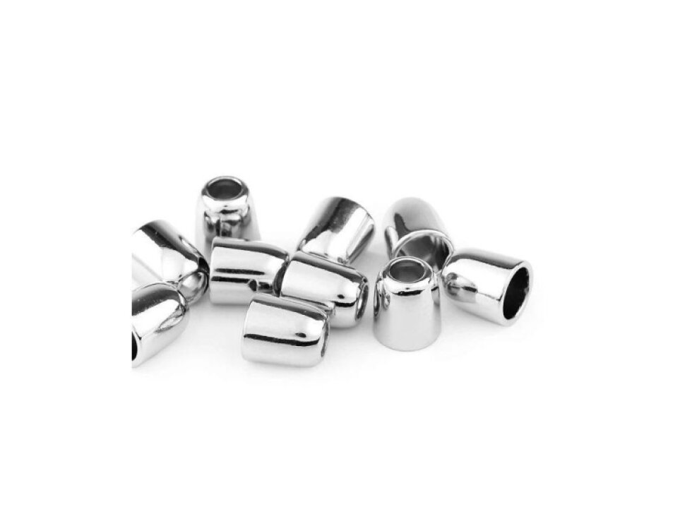 Koncovka na šňůrku - Nikl