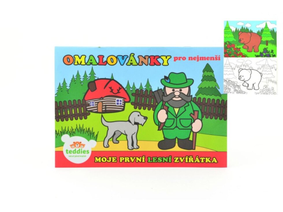Omalovánky - Moje první zvířátka lesní