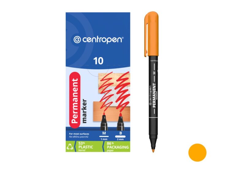 Centropen market - M - 2846 oranžová